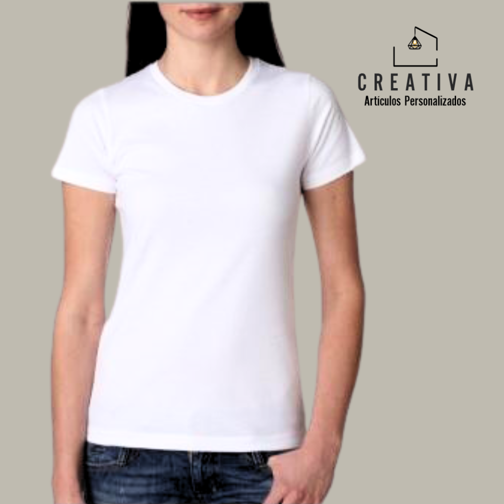 CAMISETA PARA DAMA BLANCA