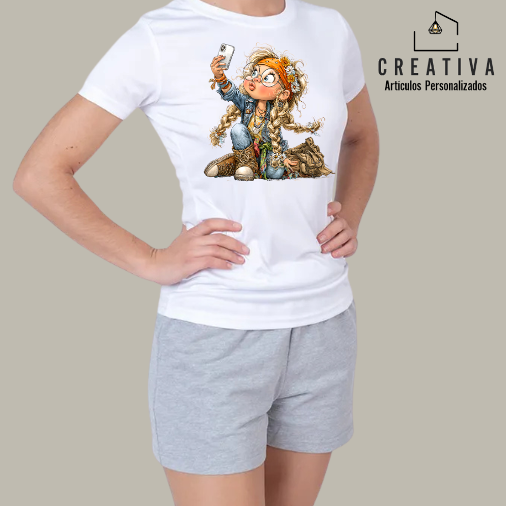 CAMISETA DRY COOL BLANCA PARA DAMA