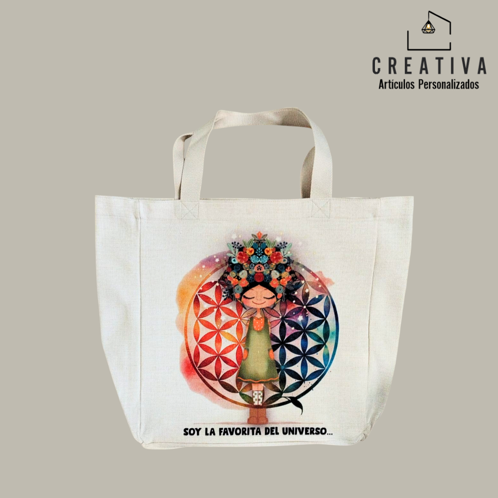 BOLSO DE LINO GRANDE