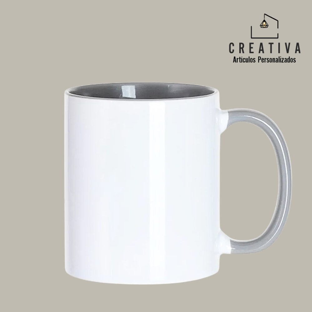 TAZA INTERIOR Y ASA COLOR