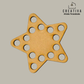 BASE EN MDF ESTRELLA