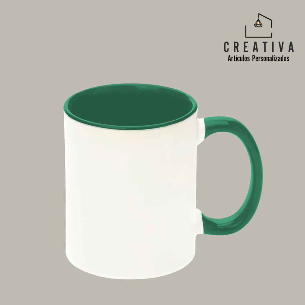 TAZA INTERIOR Y ASA COLOR