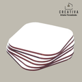 SET DE 6 POSAVASOS EN MDF