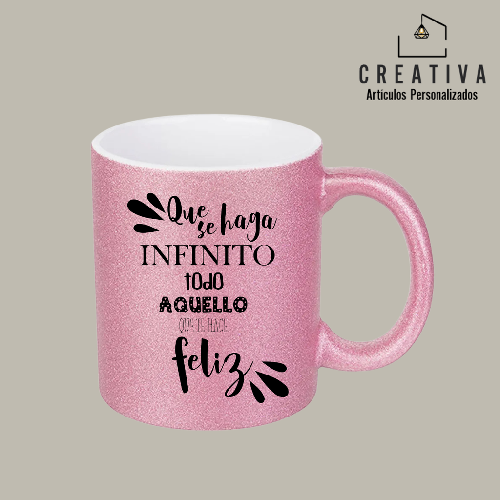 TAZA GLITTER