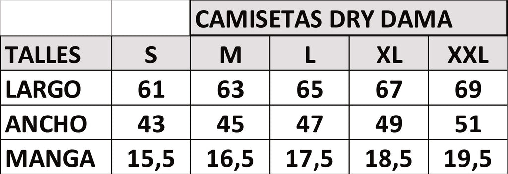CAMISETA DRY COOL BLANCA PARA DAMA
